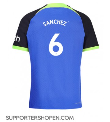 Tottenham Hotspur Davinson Sanchez #6 Borta Matchtröja 2022-23 Kortärmad